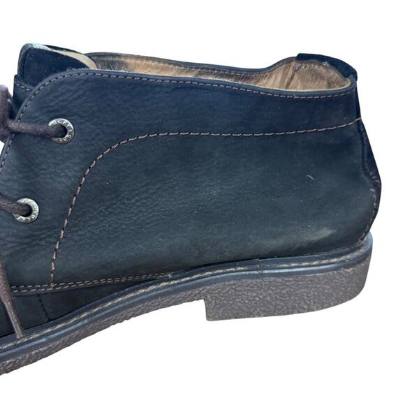 Lucky Brand Dark Brown Leather Suede Lace Up Chukka Ankle Boots Mens sz 12 M main image 12